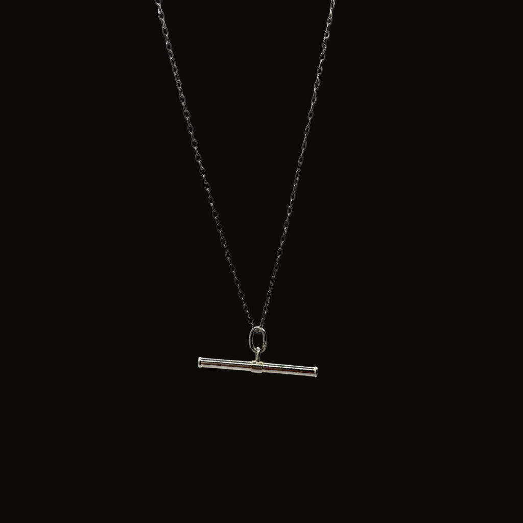 Réforme Sterling T-Bar Pendant Necklace