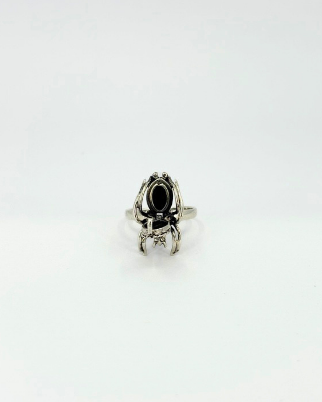 Sterling Silver Spider "Poison" Ring
