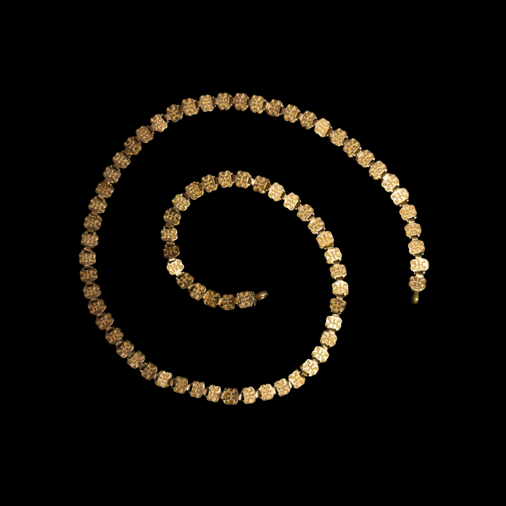 Rare Victorian 14KT Rolled Gold Book Chain