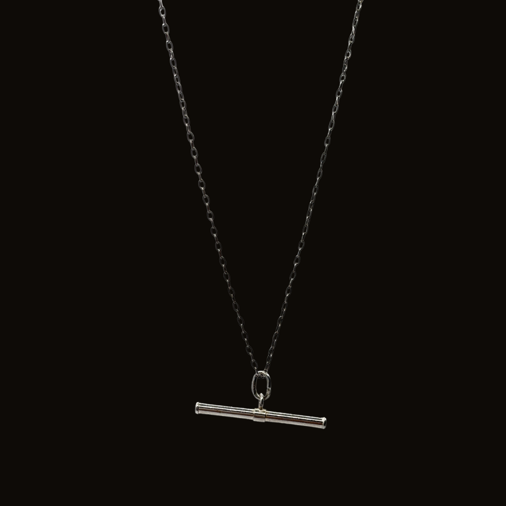 Réforme Sterling T-Bar Pendant Necklace
