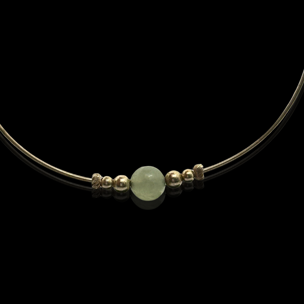 Sterling Jade Bracelet