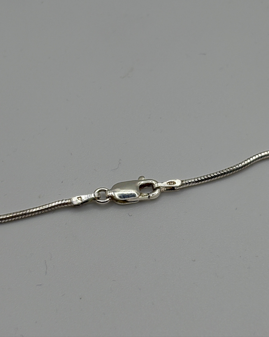 Sterling Converted Ruby Cufflink Necklace