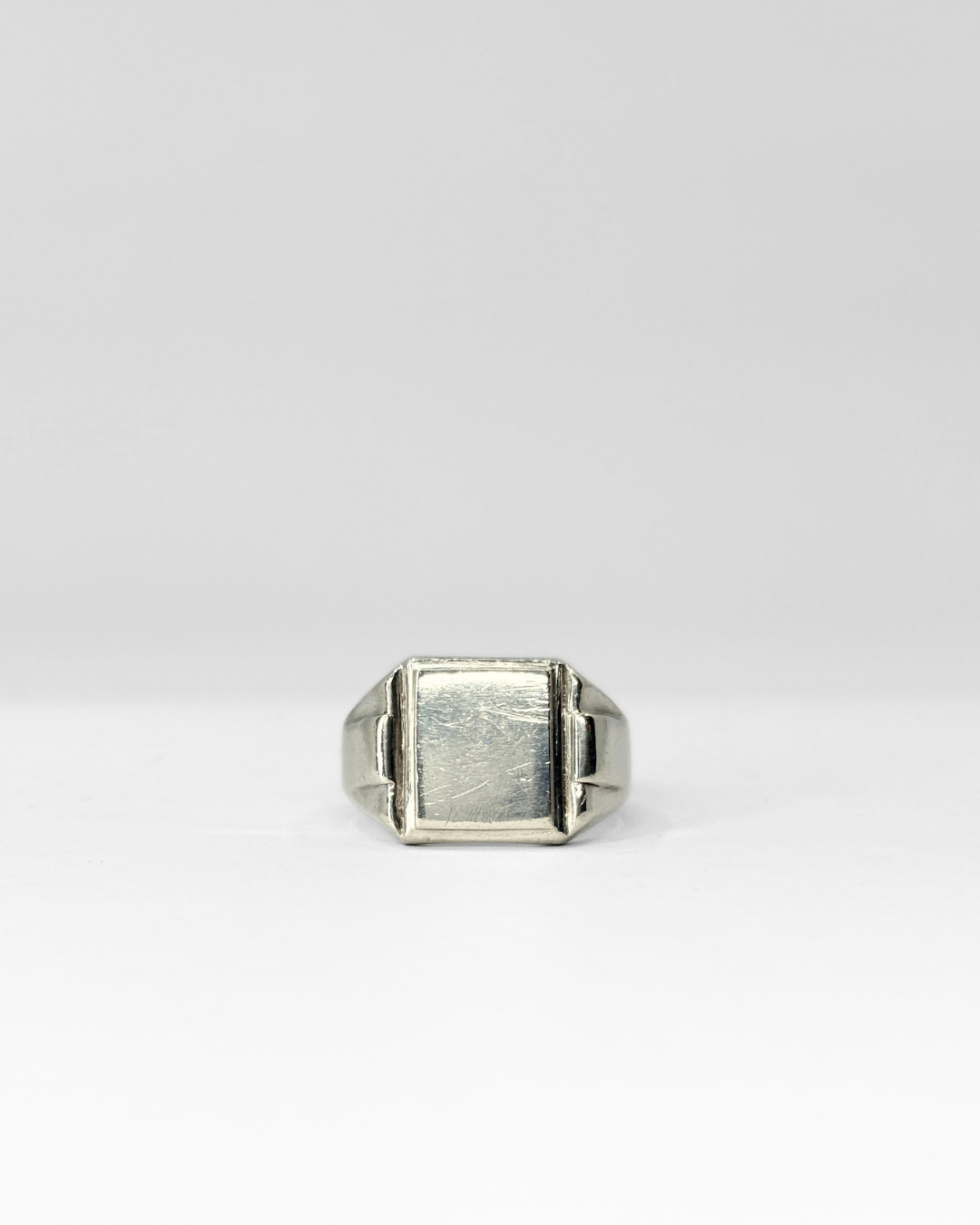 Sterling Silver Birks Signet Ring
