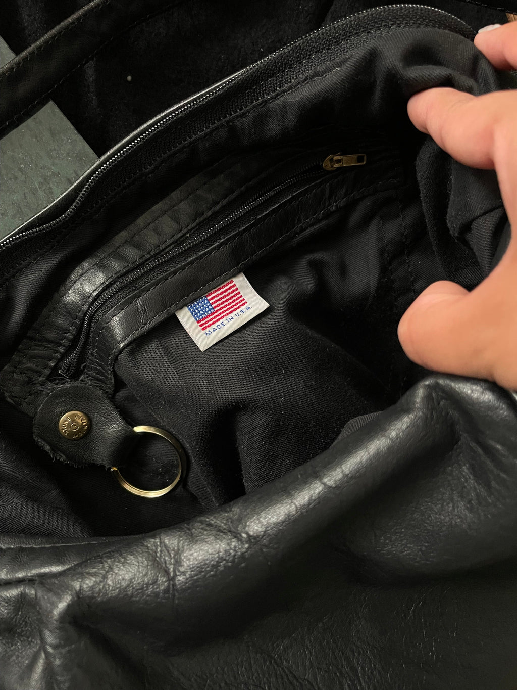 Stone Mountain Medium Leather Shoulder Bag