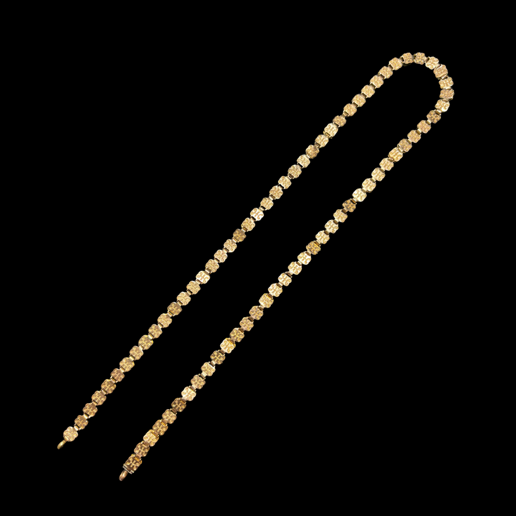 Rare Victorian 14KT Rolled Gold Book Chain