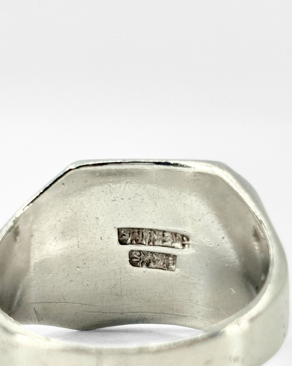 Sterling Silver Birks Signet Ring