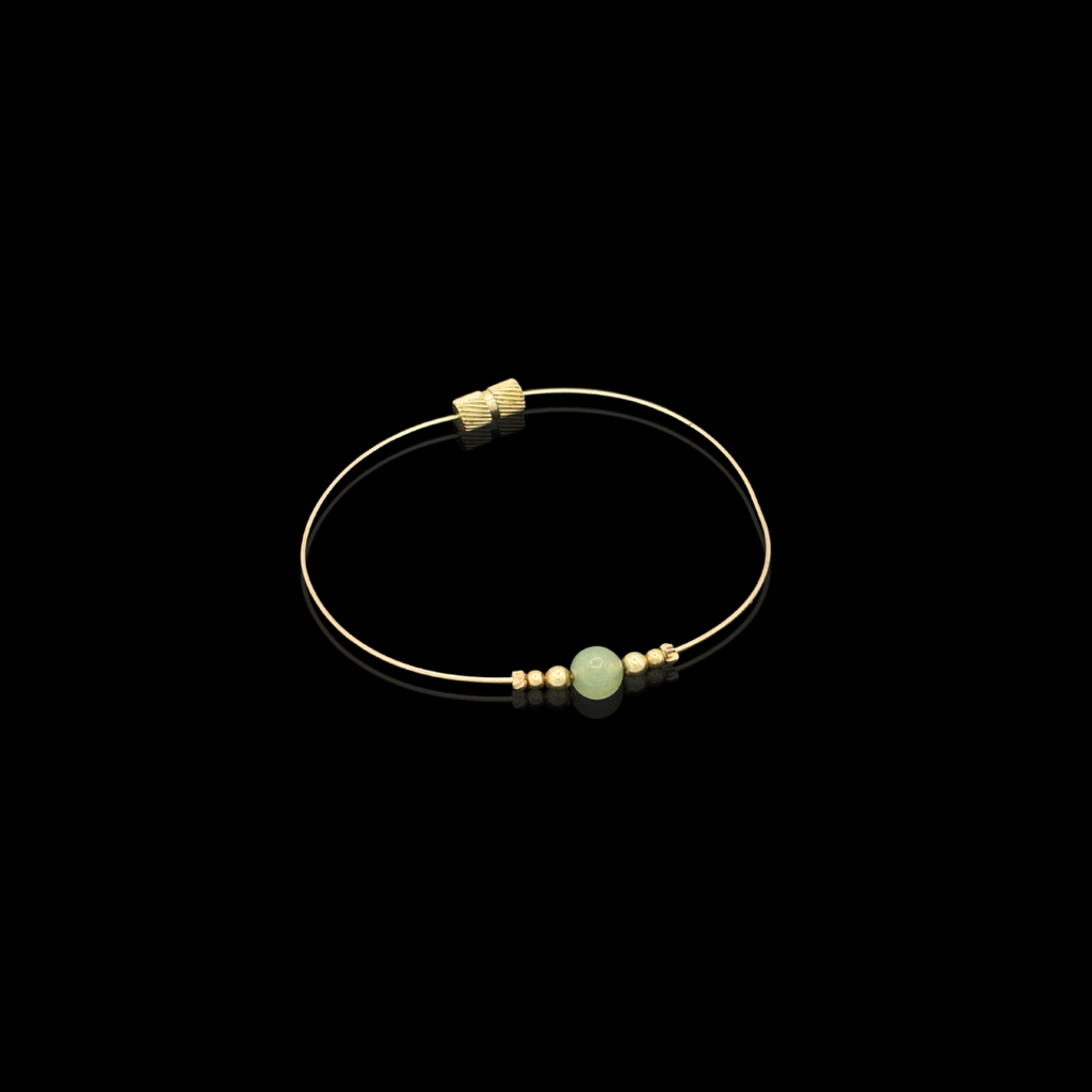 Sterling Jade Bracelet