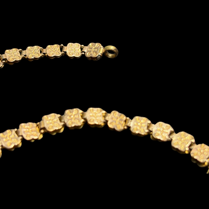 Rare Victorian 14KT Rolled Gold Book Chain