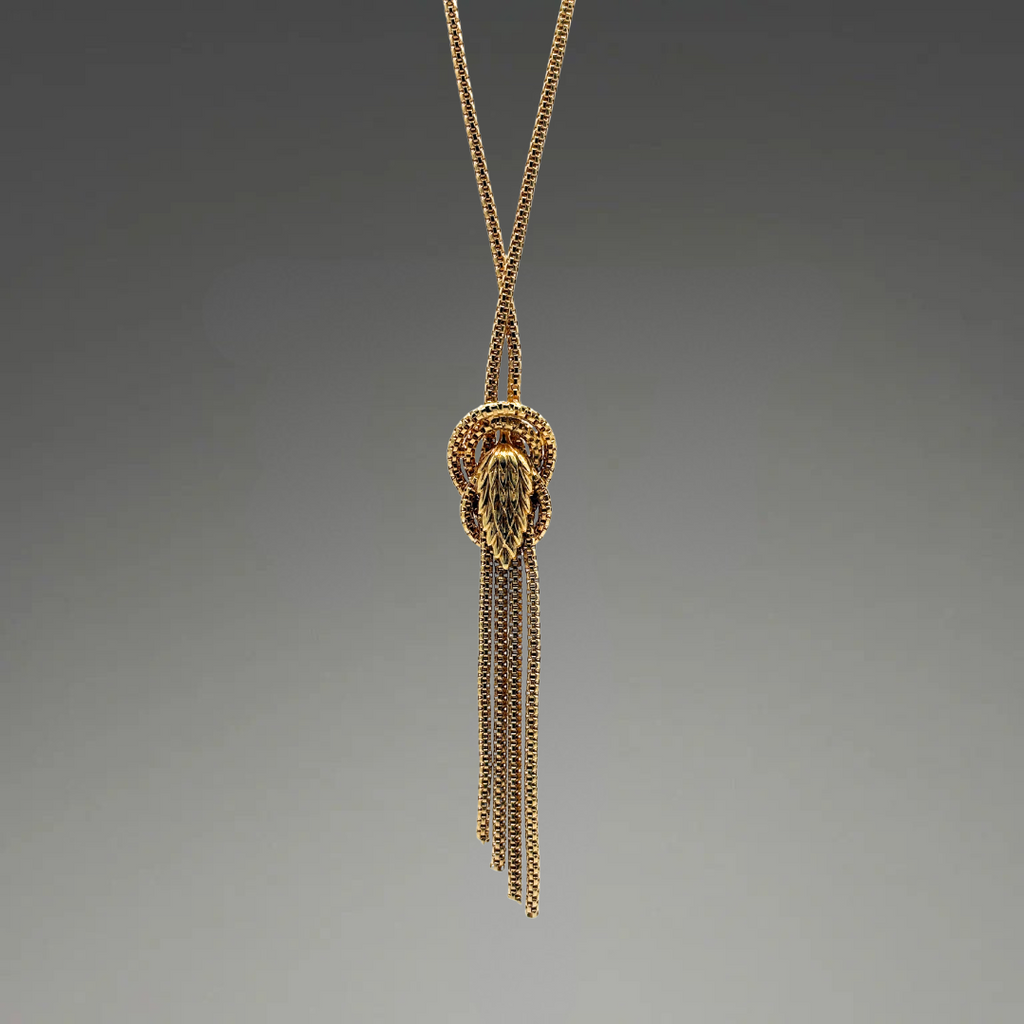 1960s Mesh Statement Necklace