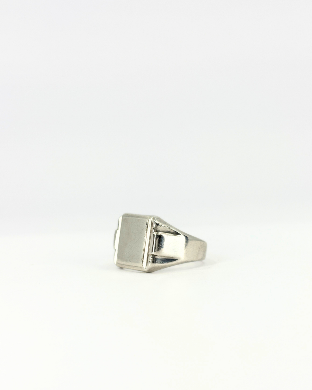 Sterling Silver Birks Signet Ring
