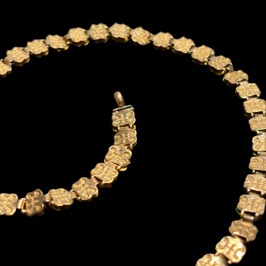 Rare Victorian 14KT Rolled Gold Book Chain