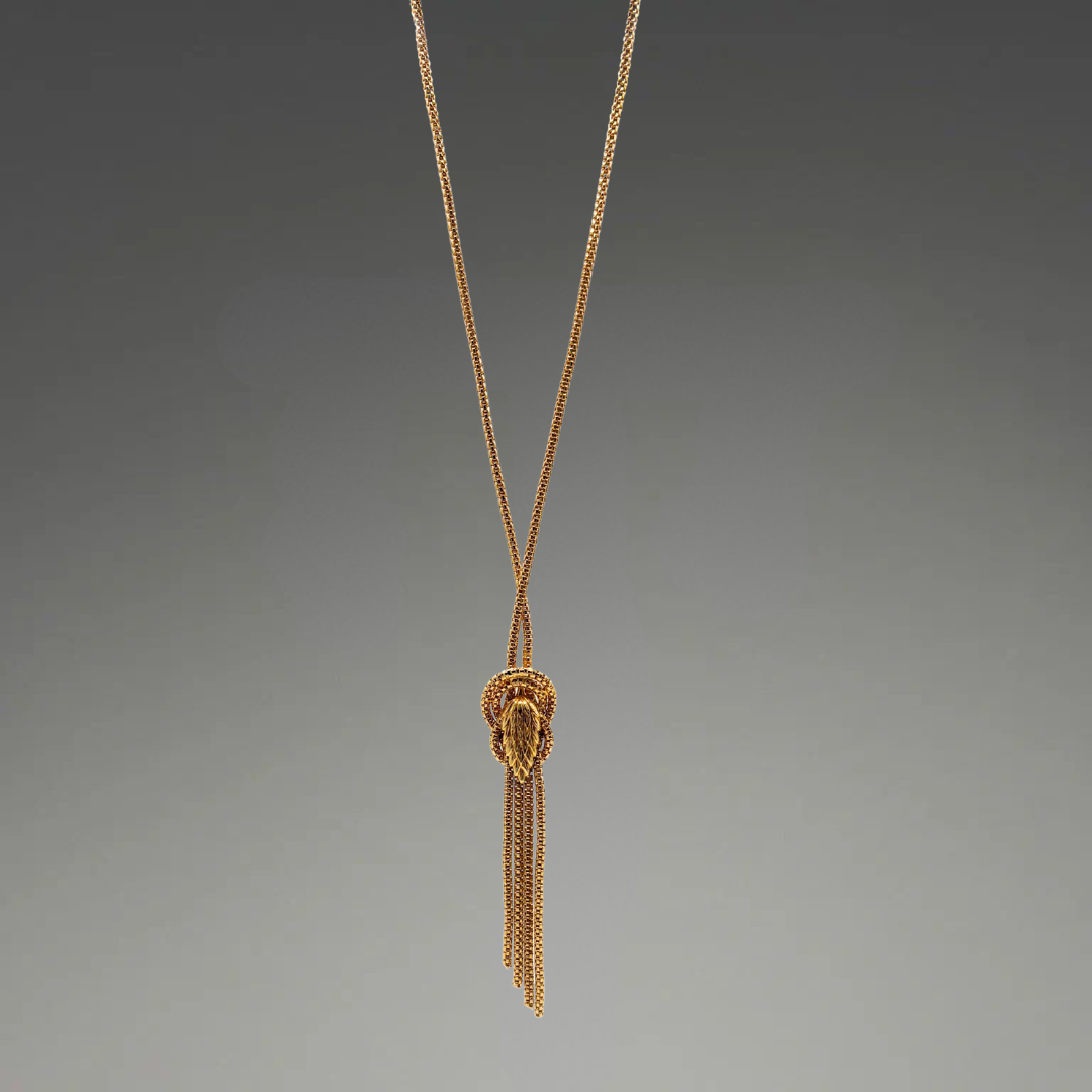 1960s Mesh Statement Necklace