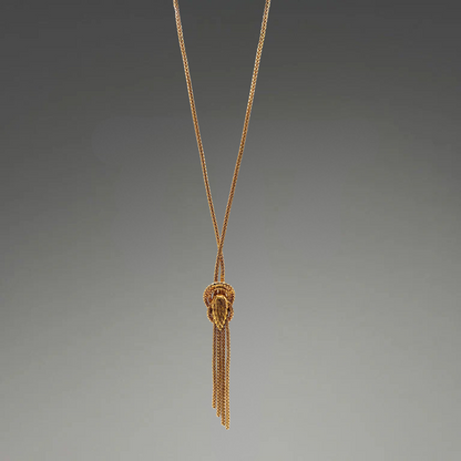 1960s Mesh Statement Necklace