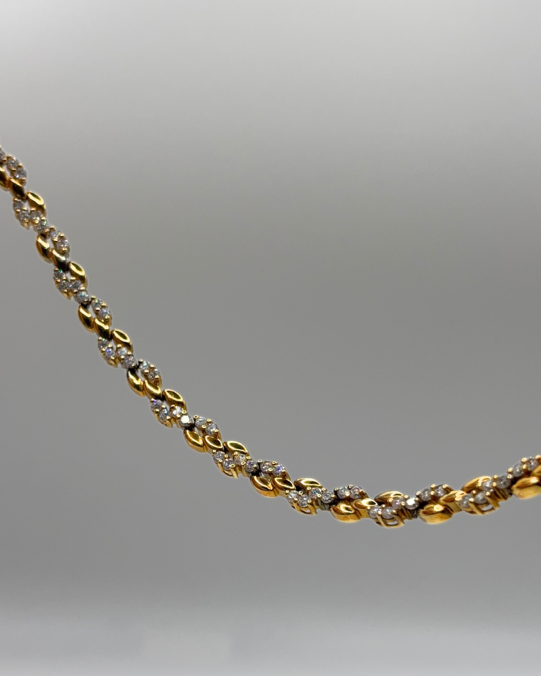 Ross Simons Gold over Sterling Silver CZ Bracelet