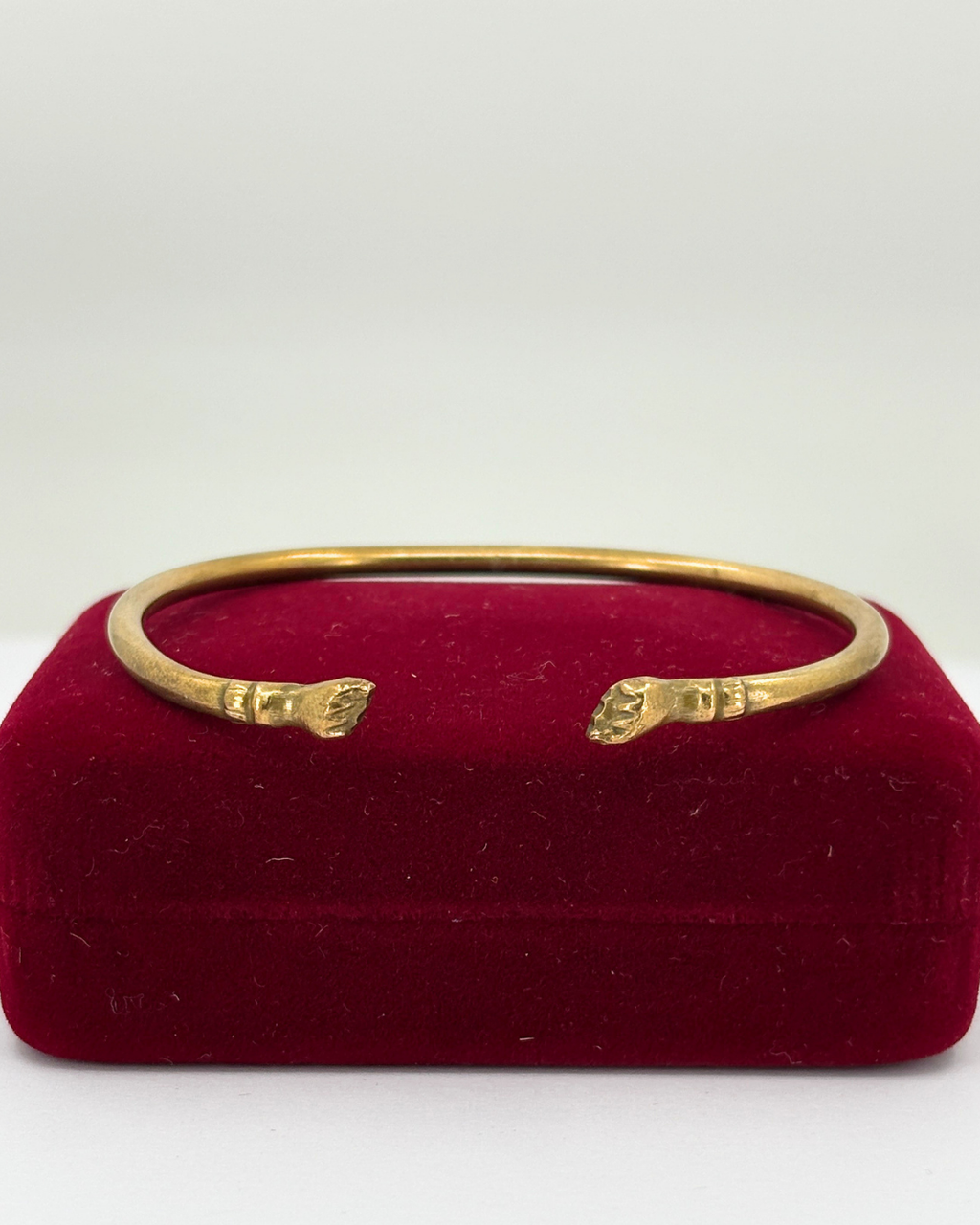Bracelet figa victorien en or laminé