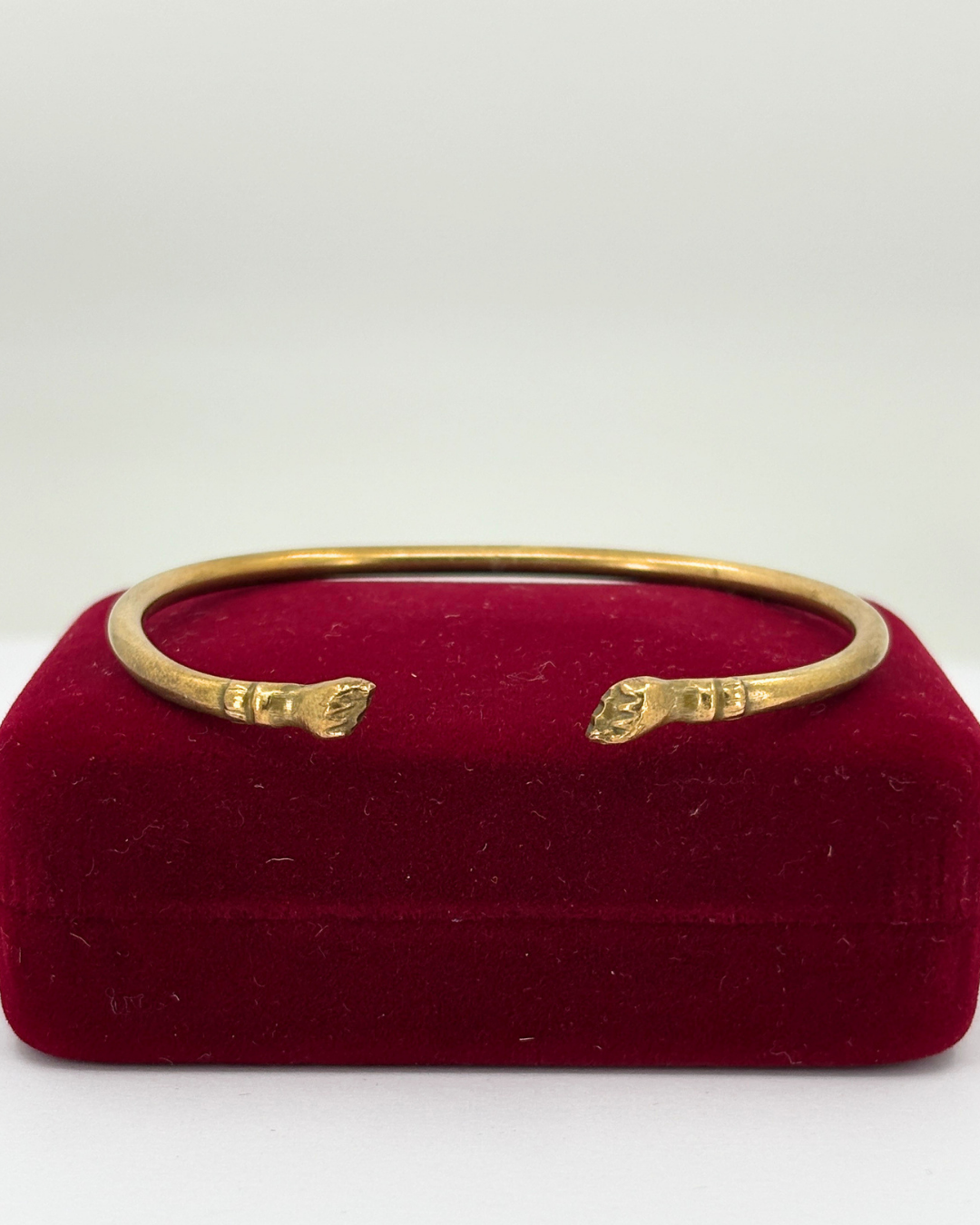 Bracelet figa victorien en or laminé