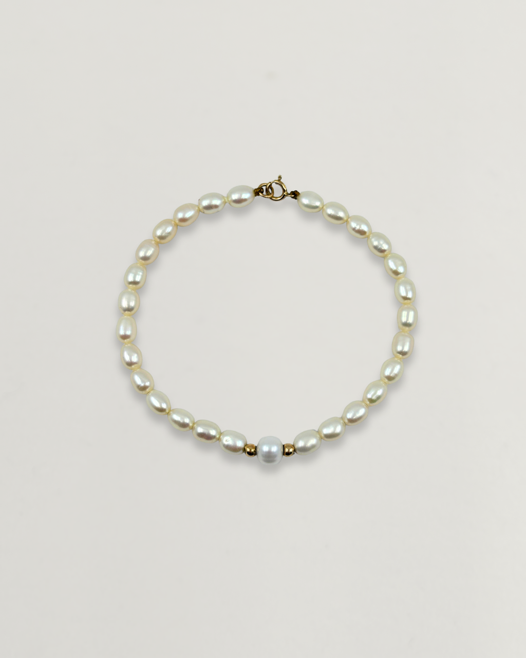 Bracelet en perles d'eau douce 10 carats