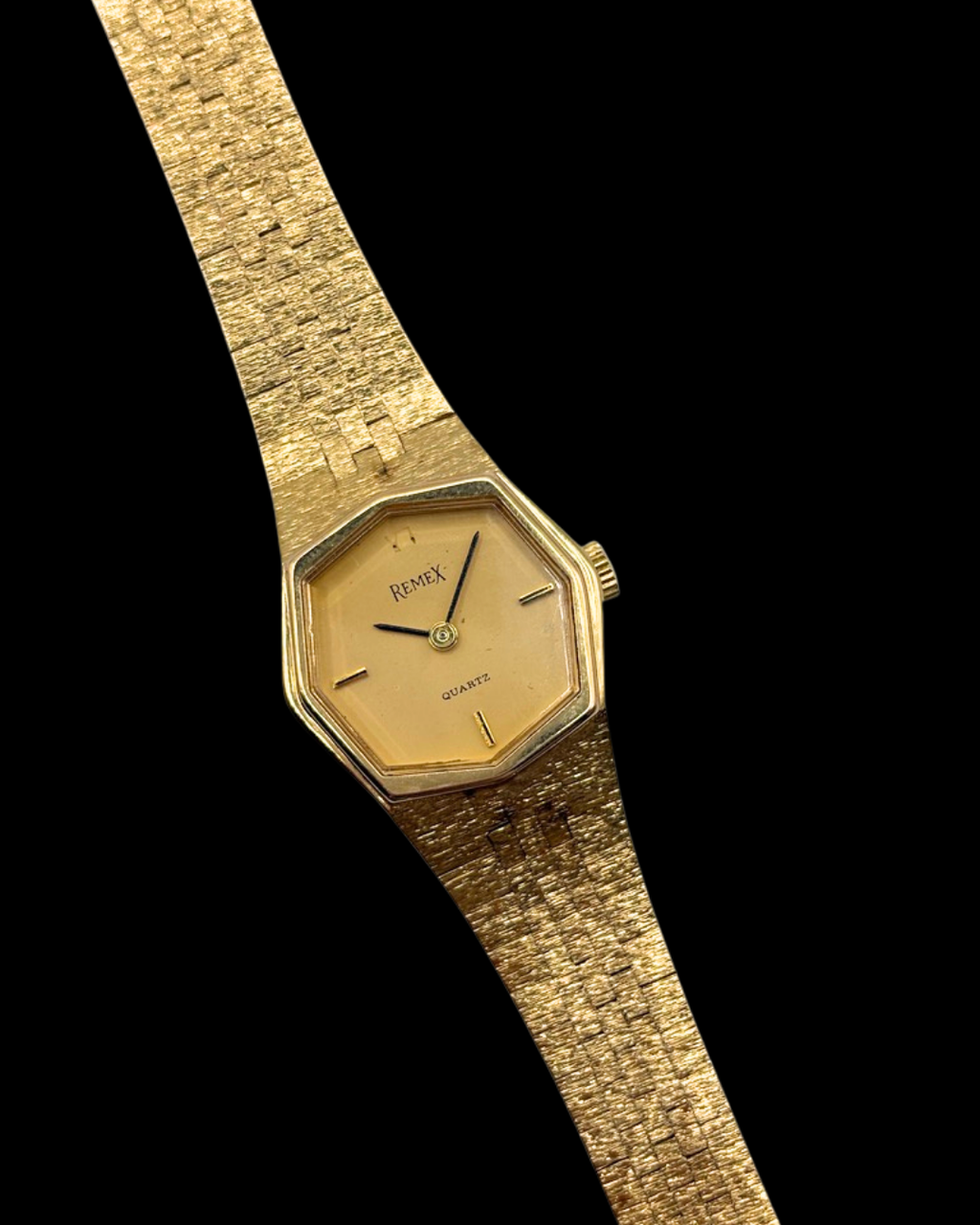 Gold Remex Octagon Watch