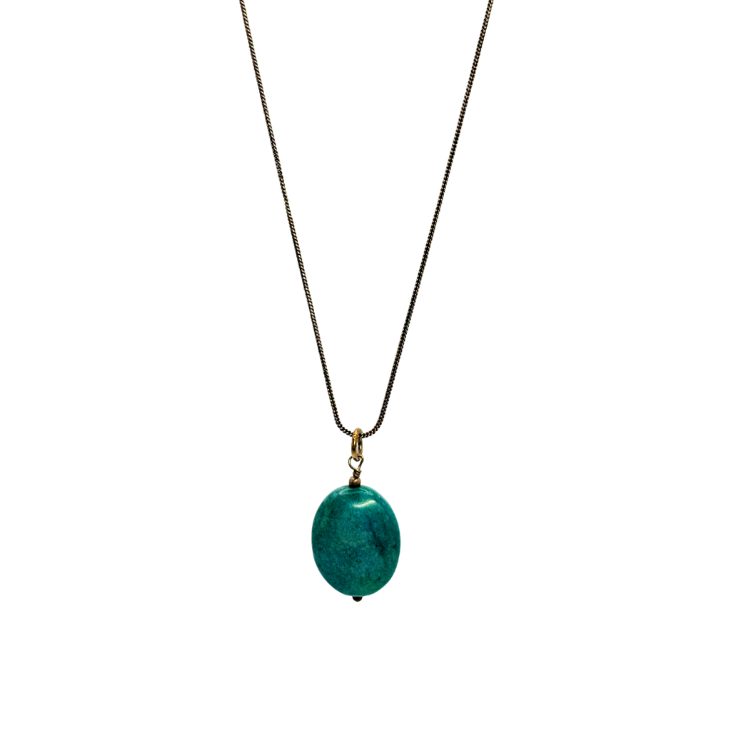 Sterling Turquoise Necklace