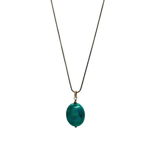 Sterling Turquoise Necklace