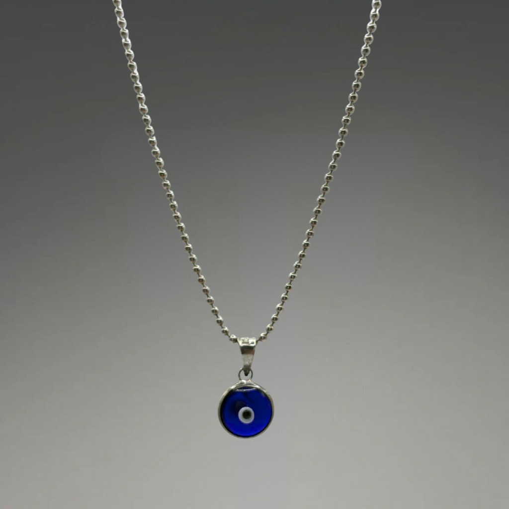 Sterling Evil Eye Necklace