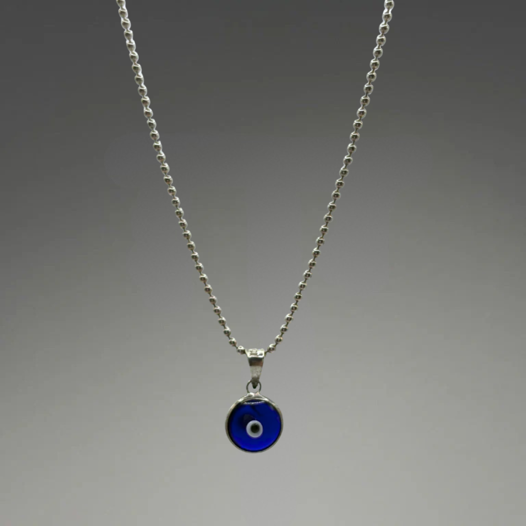 Sterling Evil Eye Necklace