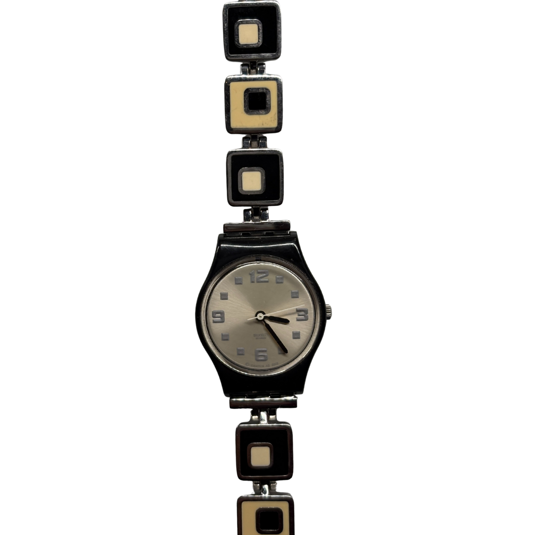 Chess Board Swatch Watch