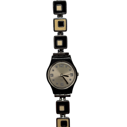 Chess Board Swatch Watch