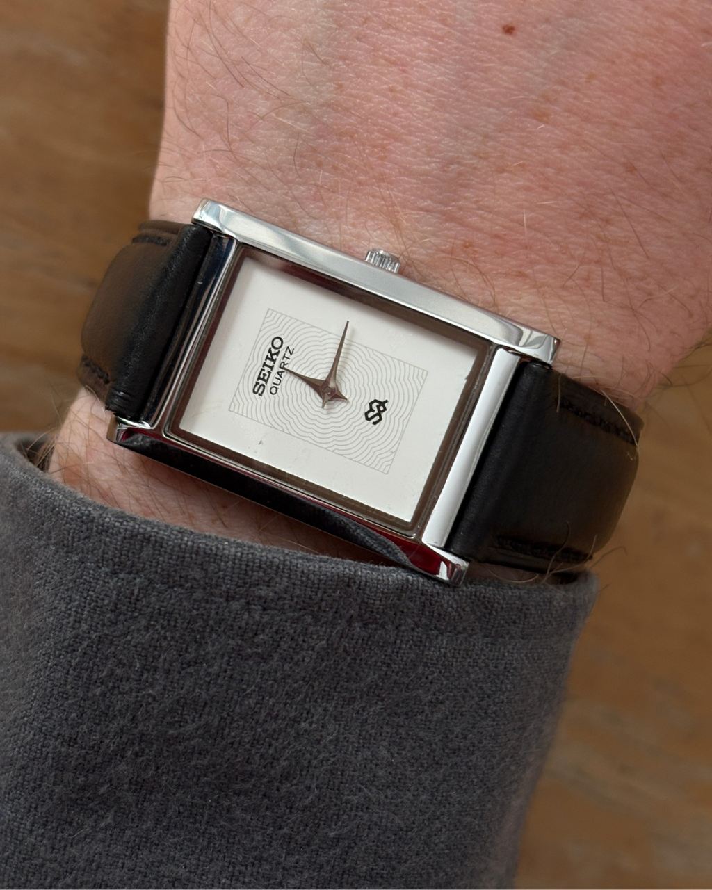 Men's Seiko Tank Quartz