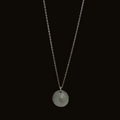 Silver Pewter Sand Dollar Necklace