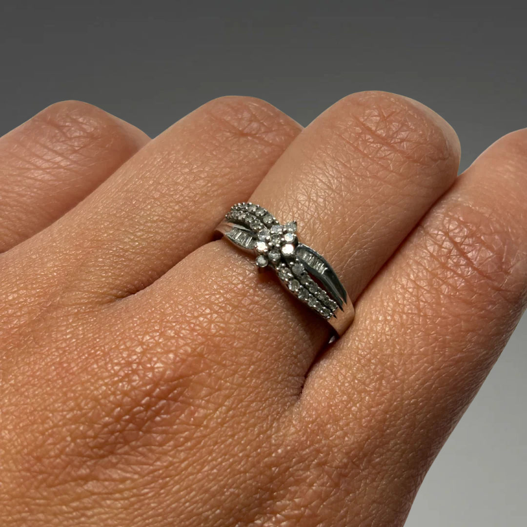 925 Moissanite Ring
