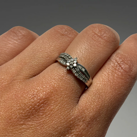 925 Moissanite Ring