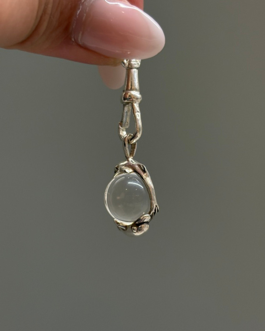 Pendentif en cristal « Pools of Light » en argent sterling