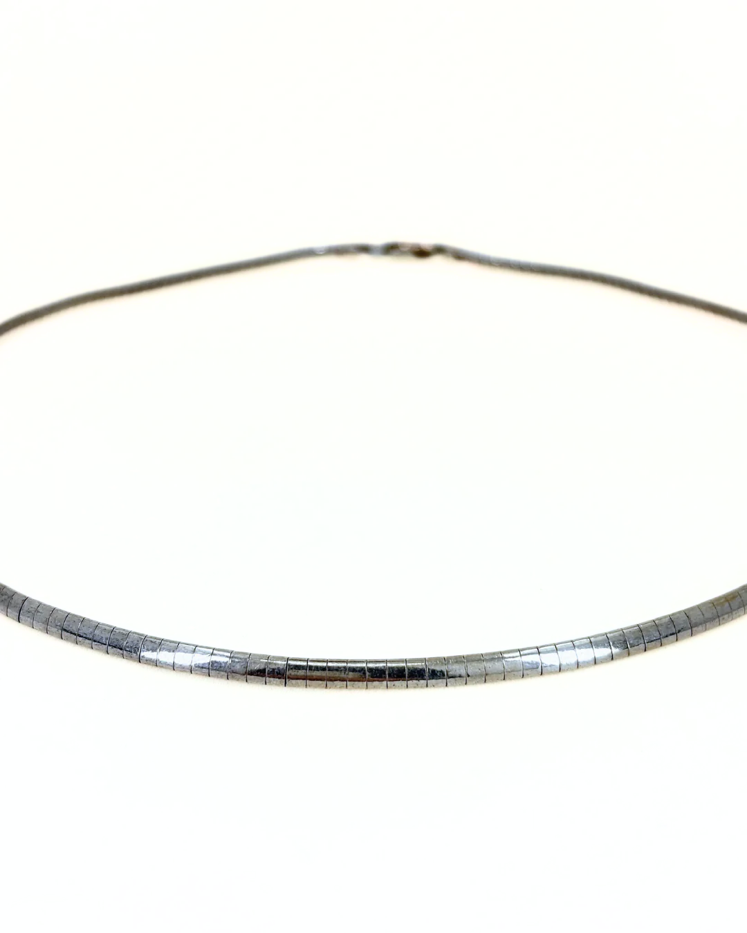 Sterling Omega Choker