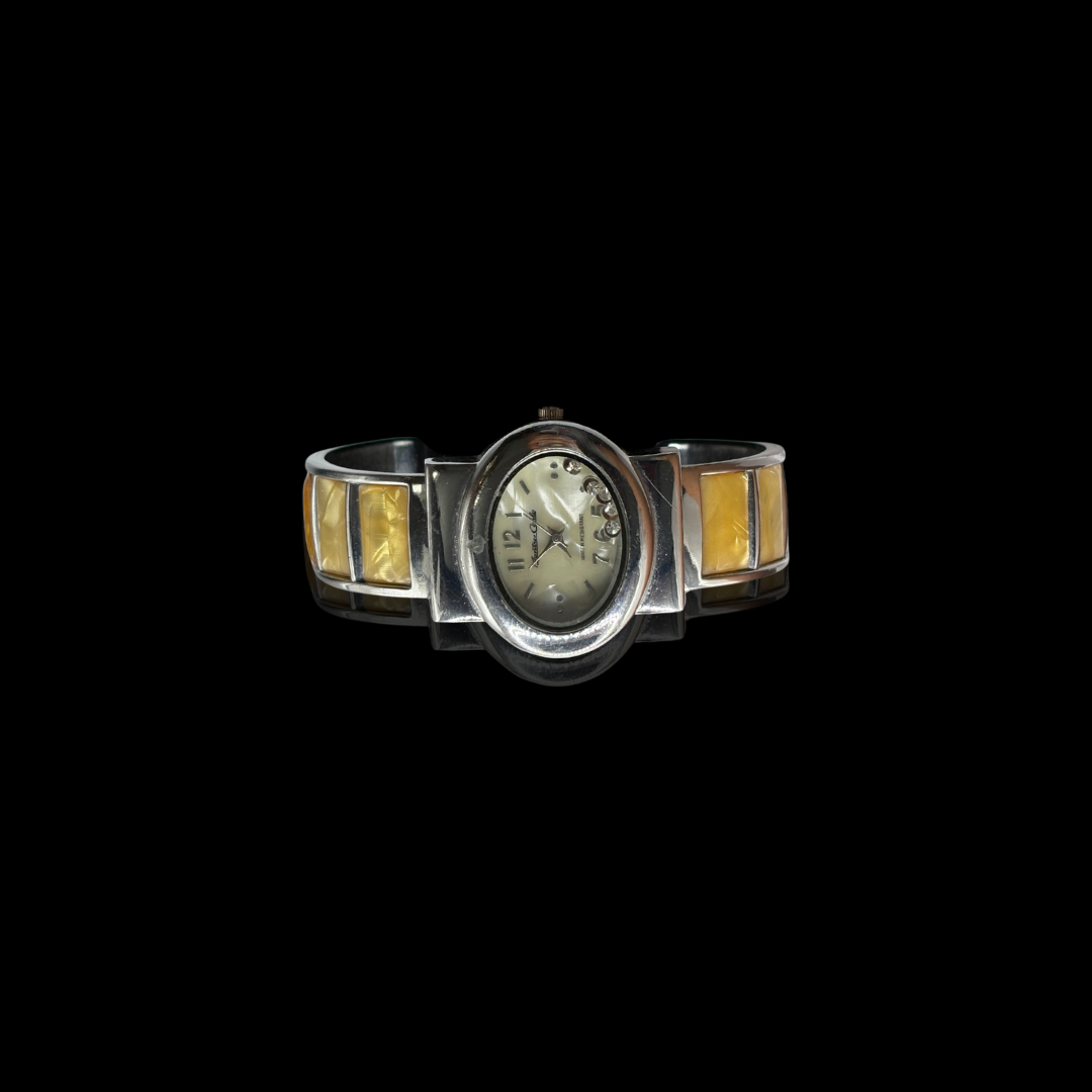 Bracelet rigide Montres Carlo en émail