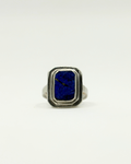 Bague en argent sterling avec lapis-lazuli