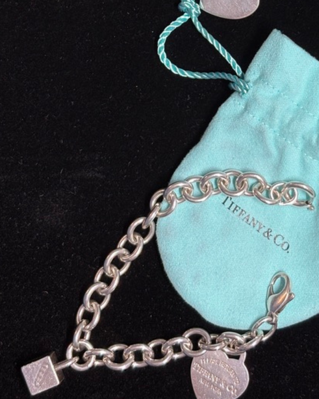"Return to Tiffany's" Collection Sterling Rolo Bracelet
