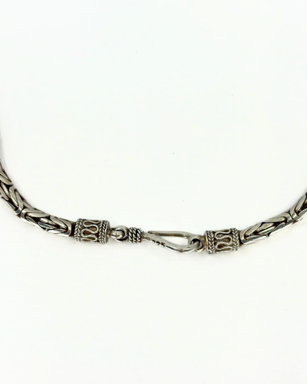 Chaîne byzantine en argent 925