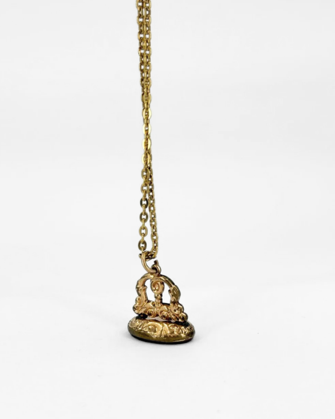 Antique Gold Filled Carnelian Watch Fob