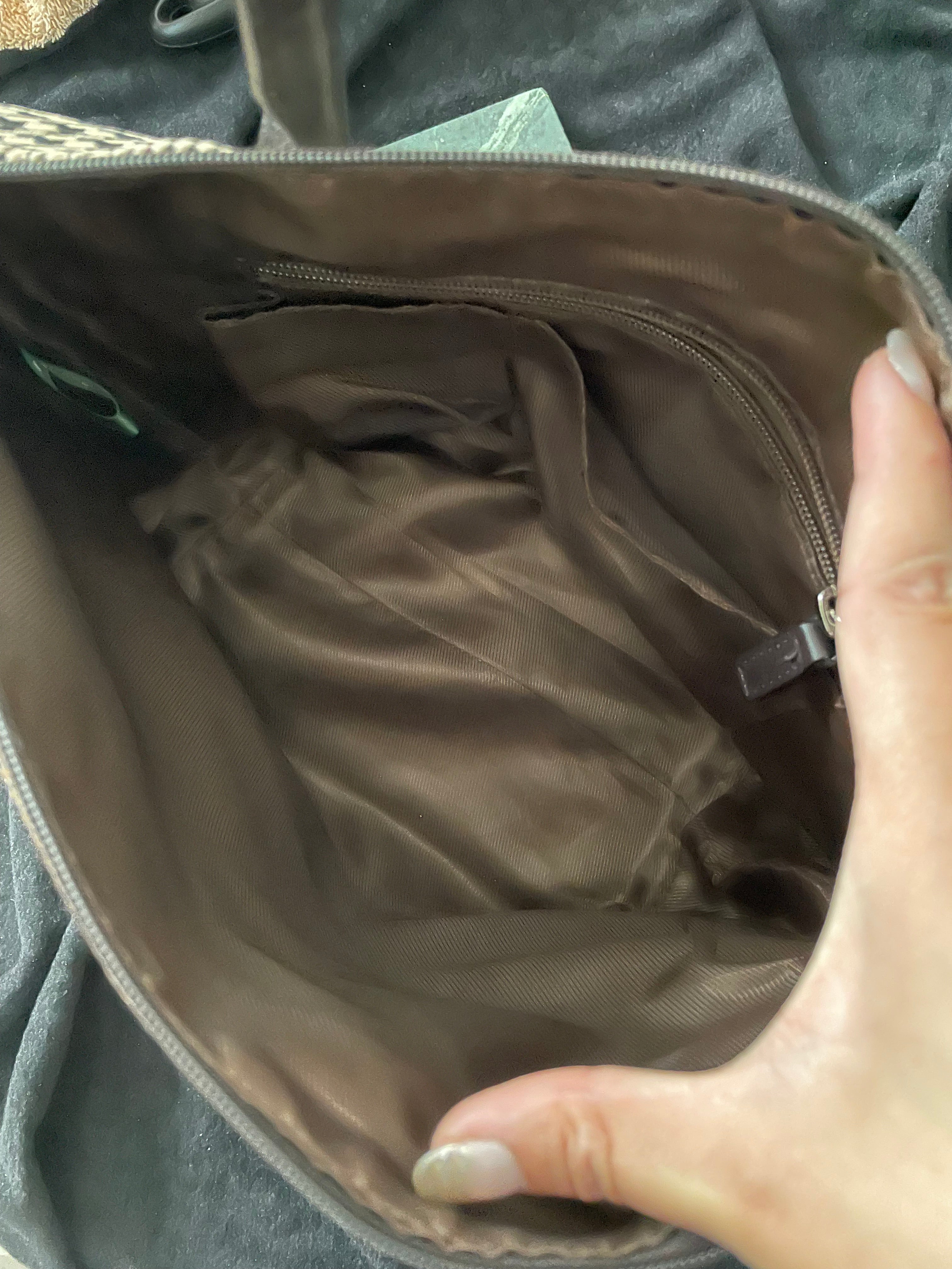 Ralph Lauren Houndstooth Tote Bag