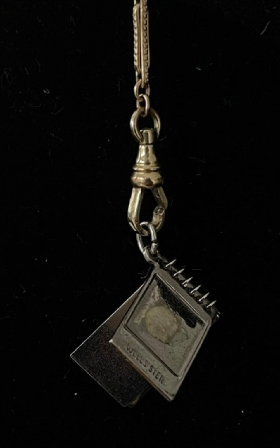 Vintage Sterling Silver Mechanical Steno Pad