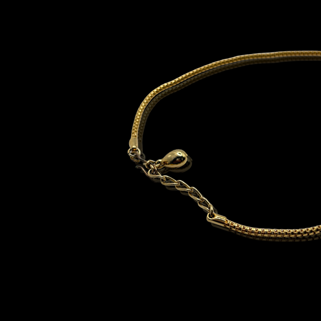 1960s Mesh Statement Necklace