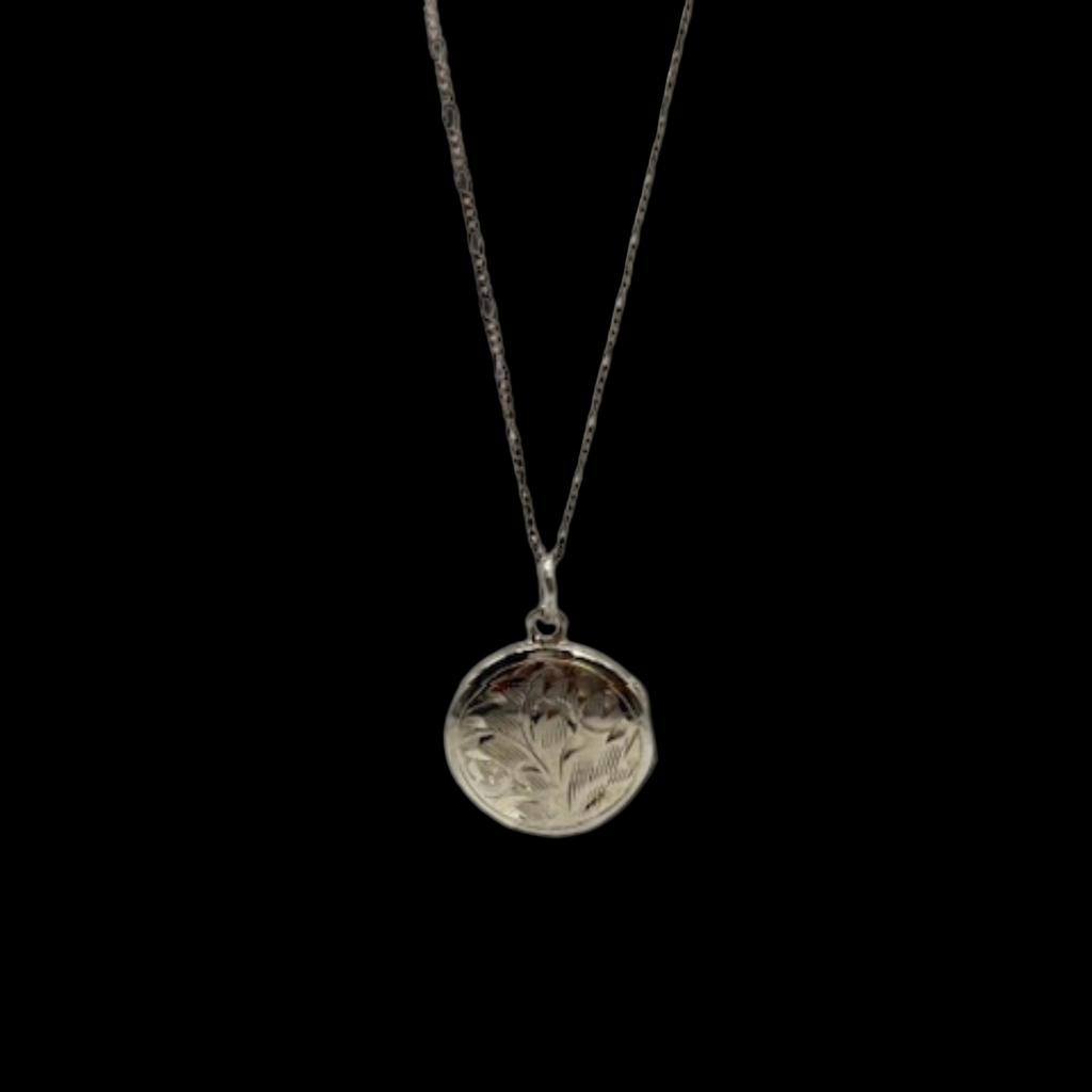 Sterling Locket Necklace