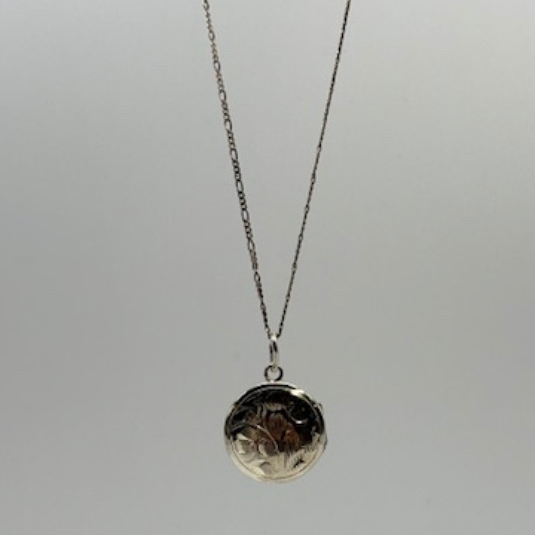 Sterling Locket Necklace