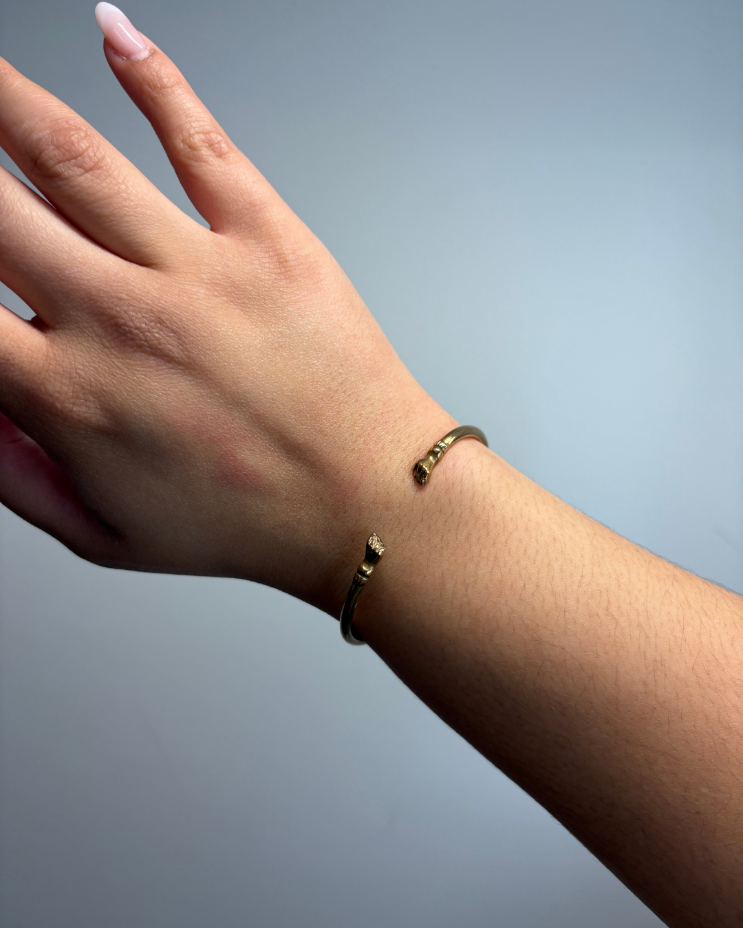 Bracelet figa victorien en or laminé