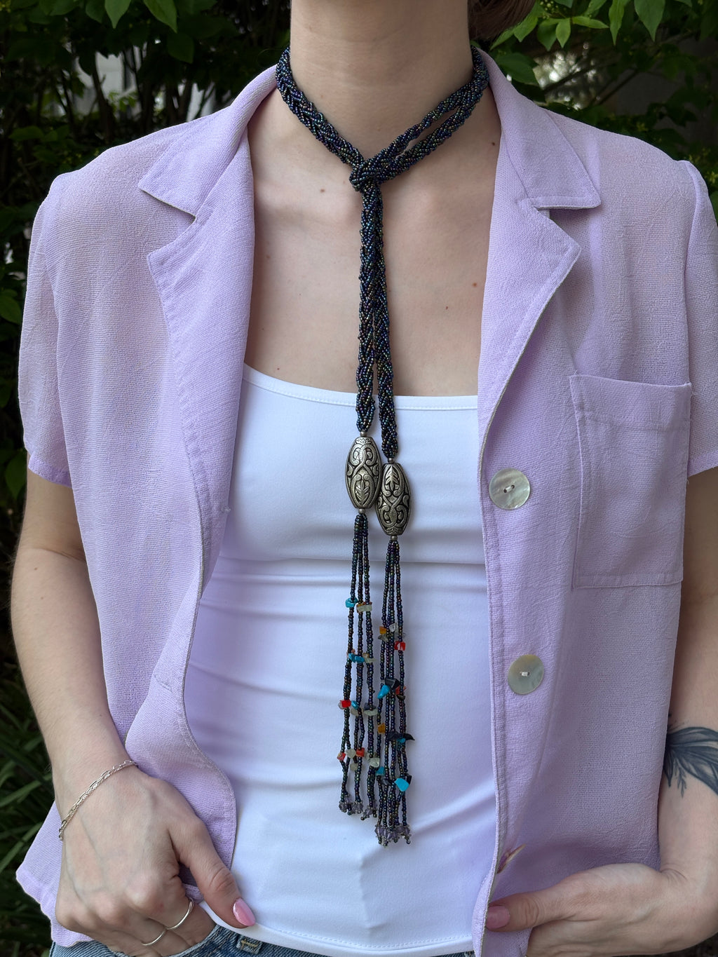 Mixed Semi-Precious Beads Lauriat