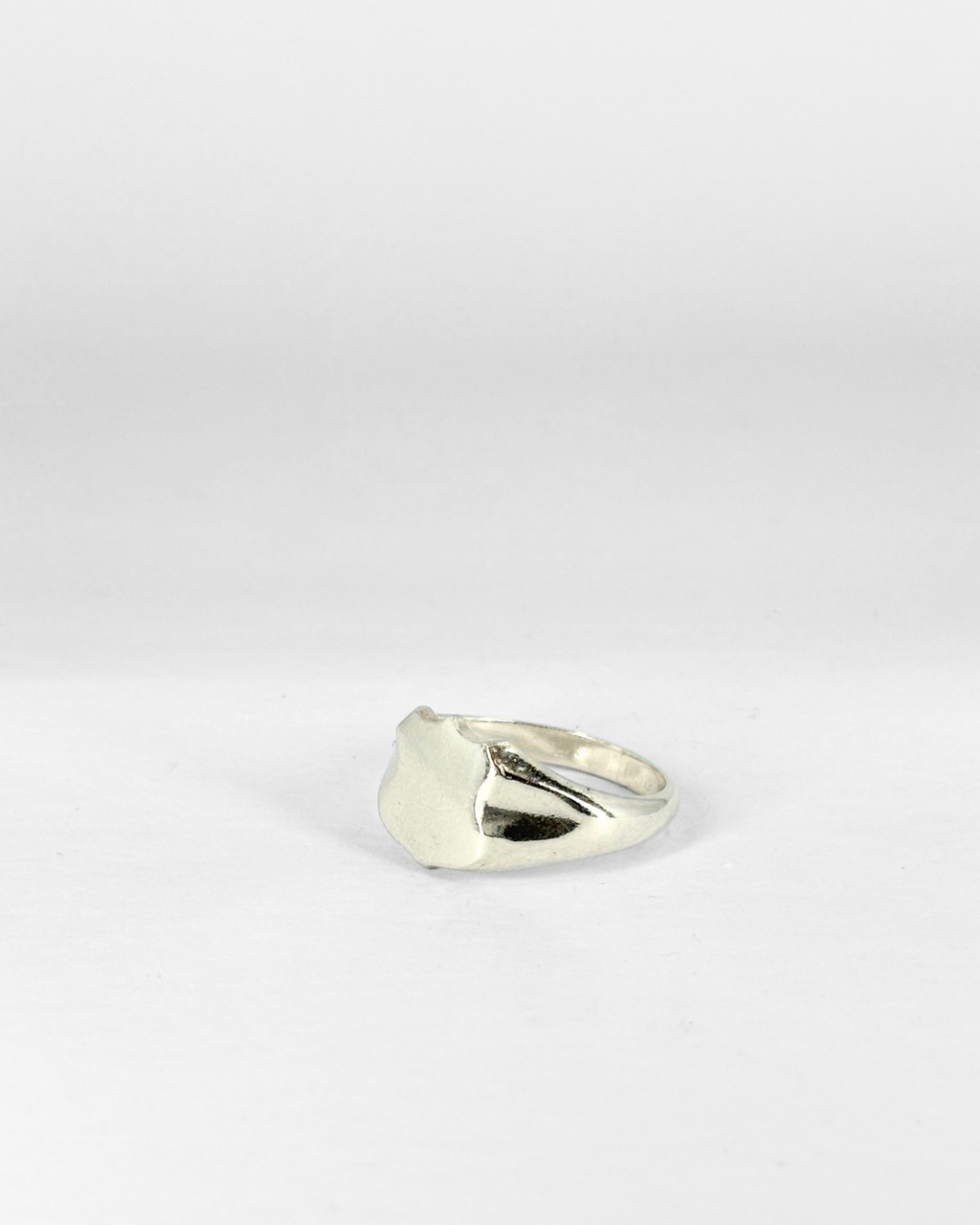 Sterling Silver Shield Ring