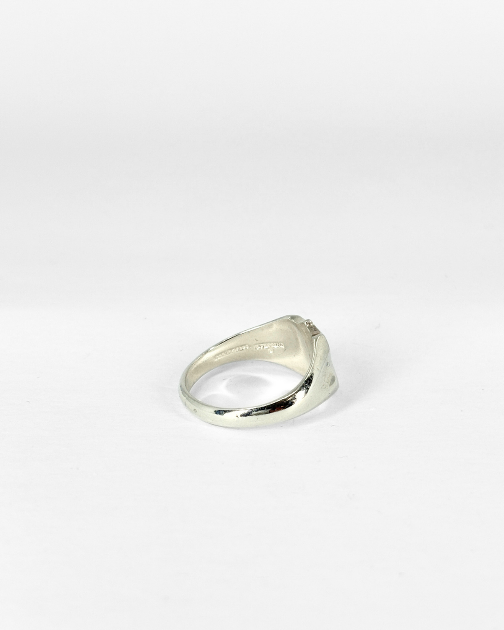 Sterling Silver Shield Ring