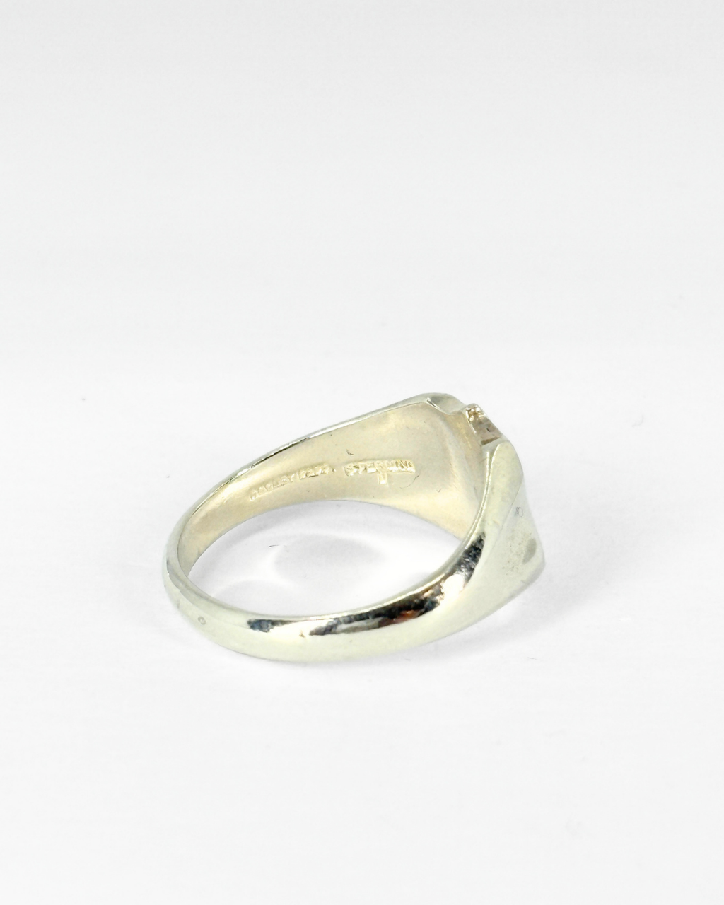 Sterling Silver Shield Ring