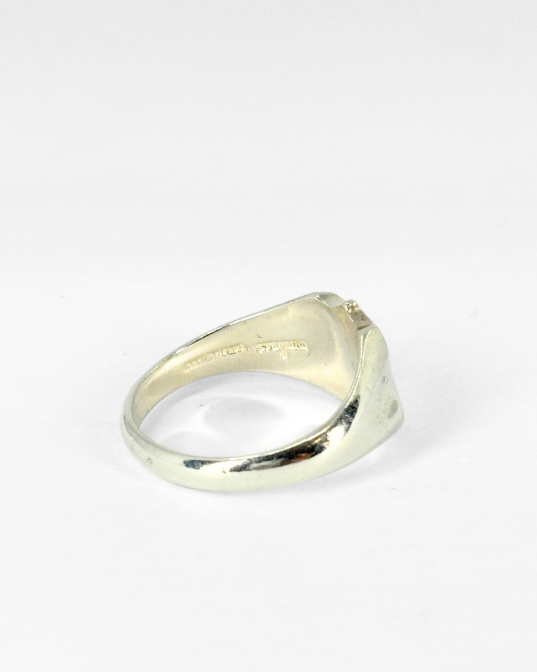 Sterling Silver Shield Ring